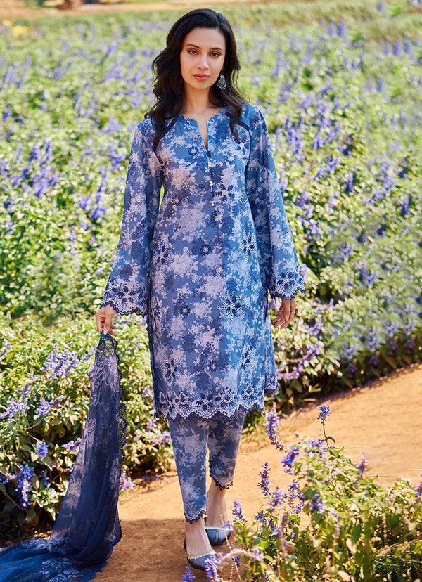 IMAGE SPRING PRINTKARI UN-STITCHED 3PC | D19