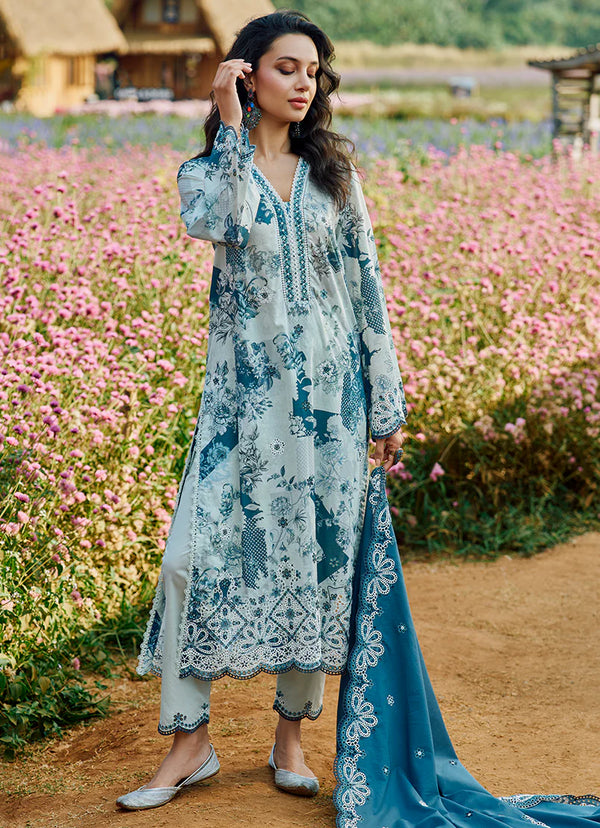 IMAGE SPRING PRINTKARI UN-STITCHED 3PC | D06