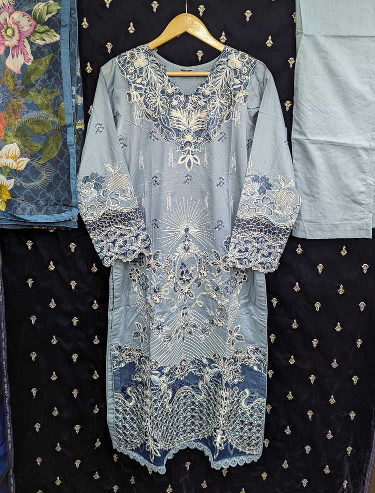 ANDAAZ BY RAMSHA LAWN STITCHED D-06