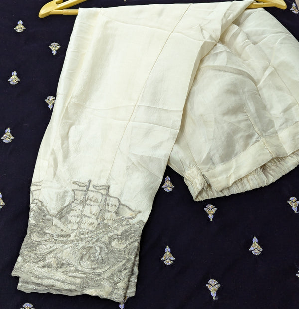 DESIGNER STITCHED PANT - D118