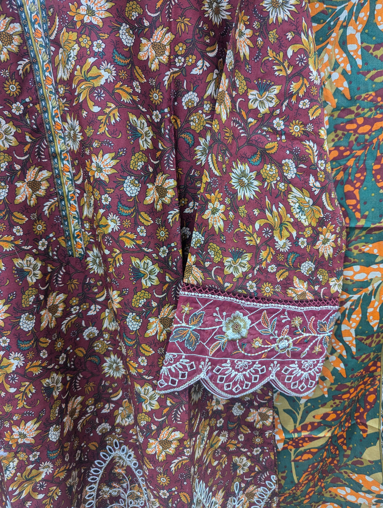 BIN SAEED EXCLUSIVE STITCHED LAWN D-01