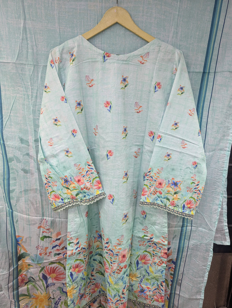 BIN SAEED EXCLUSIVE STITCHED LAWN D-02