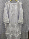 BIN SAEED CHIKANKARI STITCHED 2024 D-01