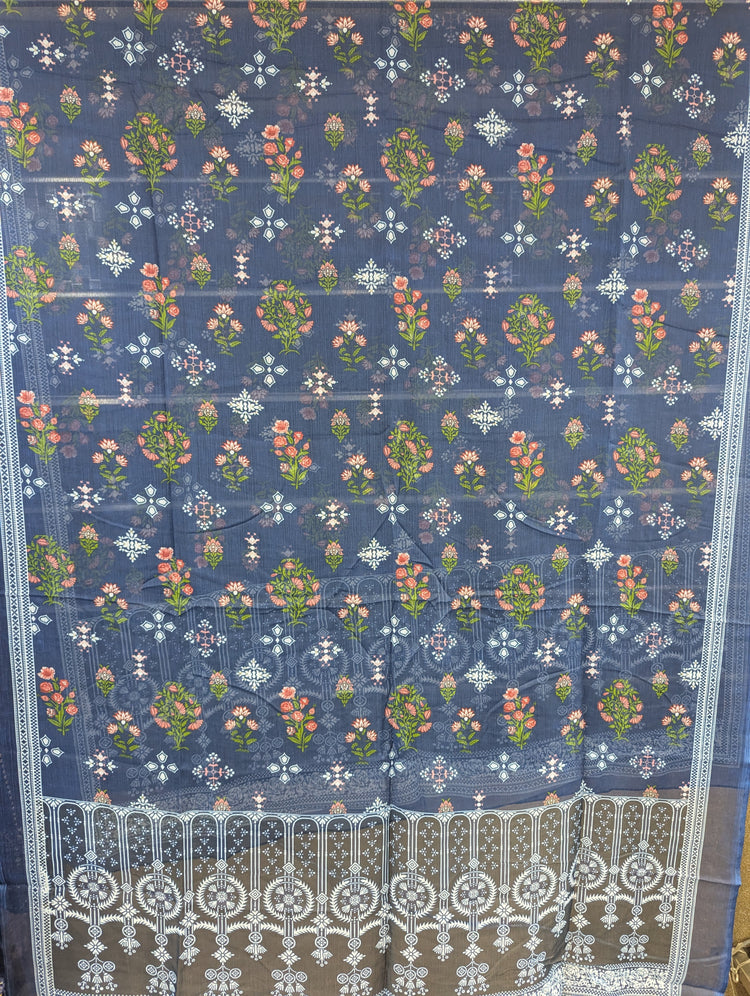 BIN SAEED CHIKANKARI STITCHED 2024 D-02