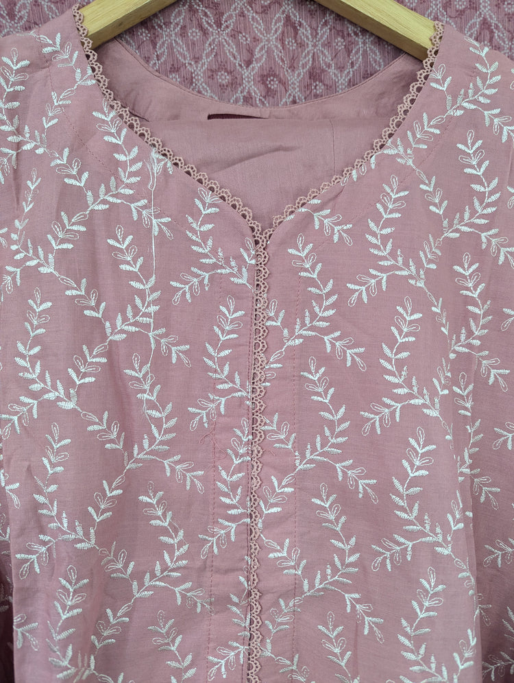 BIN SAEED CHIKANKARI STITCHED 2024 D-03