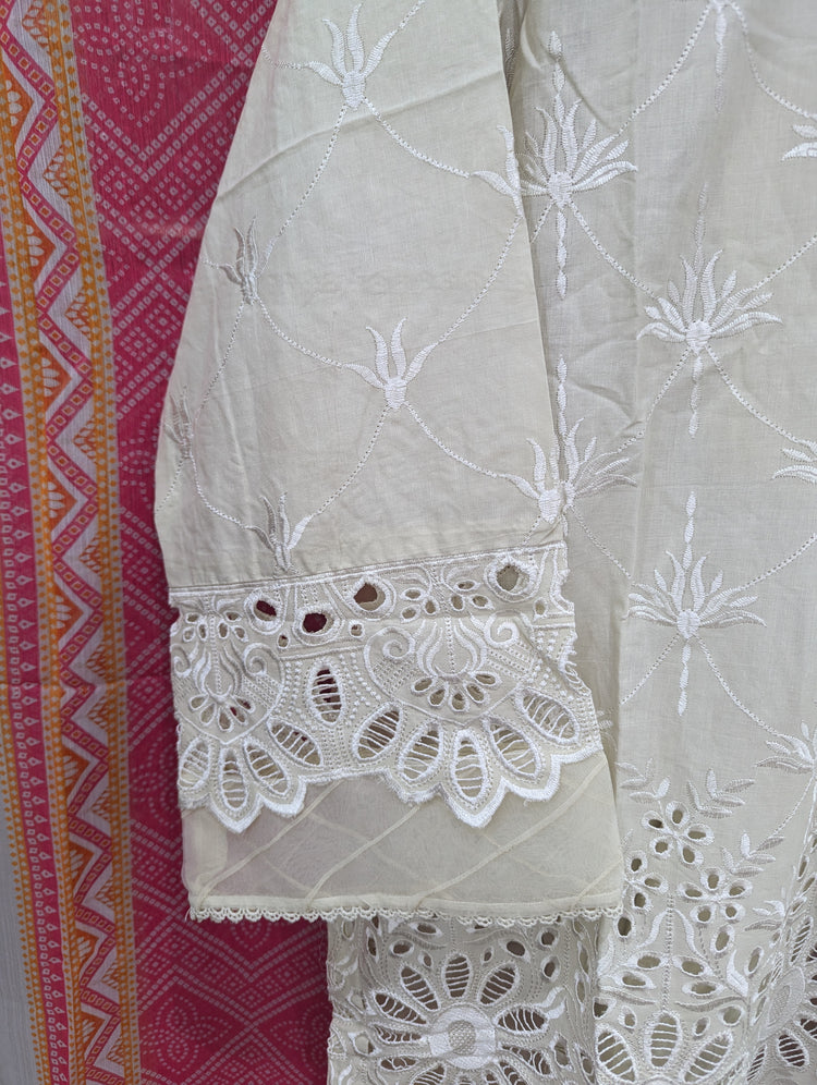 BIN SAEED CHIKANKARI STITCHED 2024 D-06