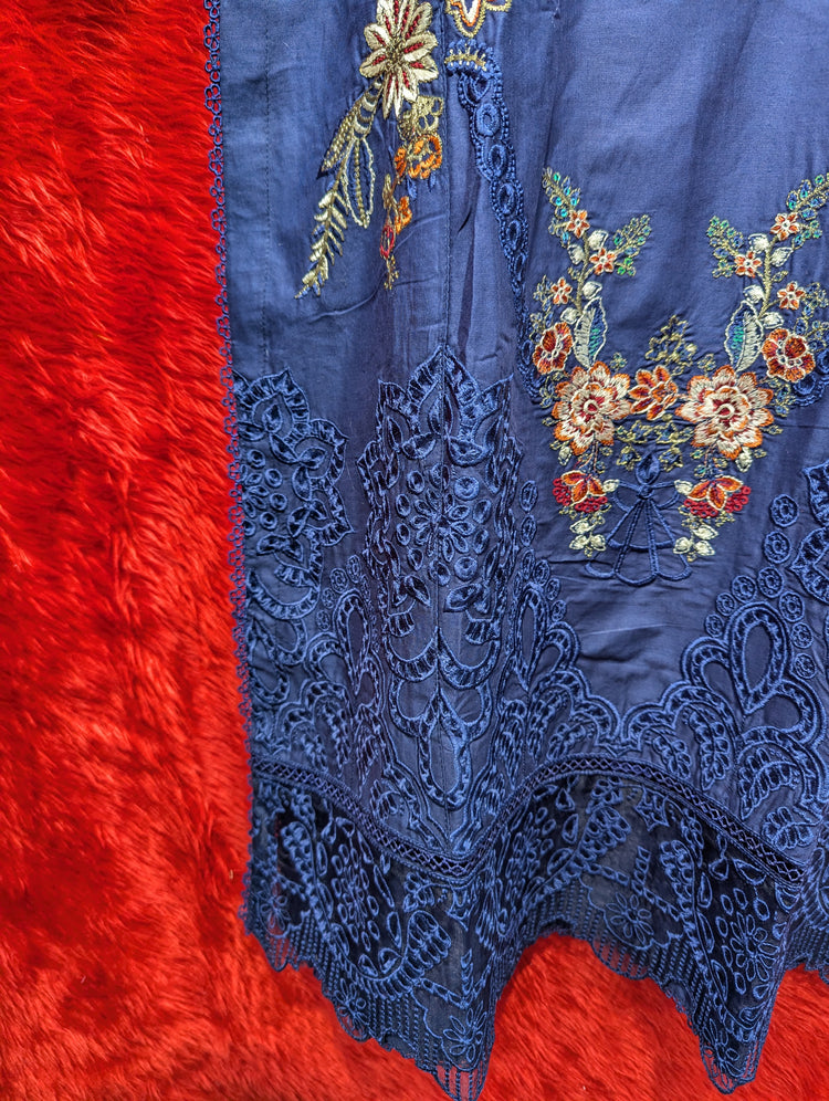 MUNIRA BY ZOYA AHMAD LUXURY LAWN- PRET | D-03