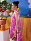 AFTERHOURS BY MAHNUR UN-STITCHED 3PC | Peach Bellini