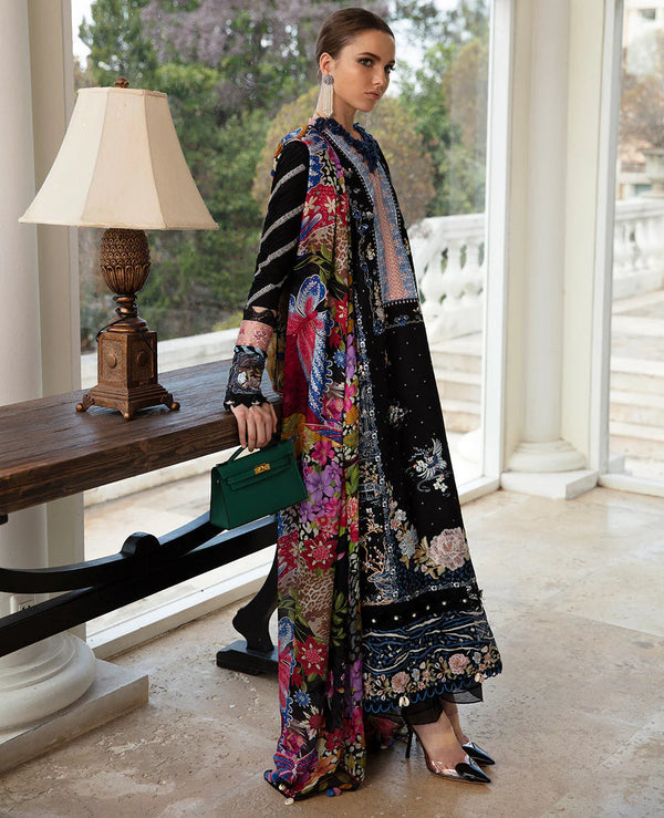 REPUBLIC UNSTITCHED 3PC | ILANA EID LUXURY LAWN | Meline (D2-A)
