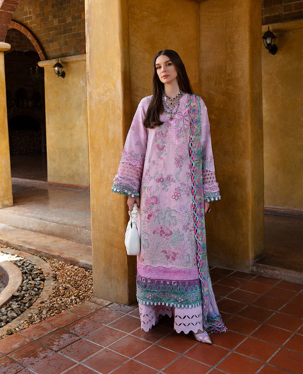 REPUBLIC UNSTITCHED 3PC | ILANA EID LUXURY LAWN |Aveline (D3-A)