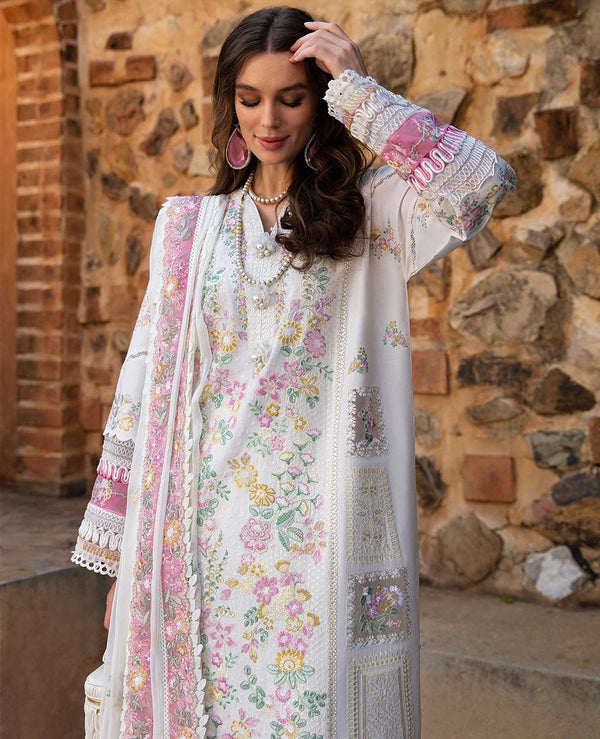REPUBLIC UNSTITCHED 3PC | ILANA EID LUXURY LAWN |Reveuse (D4-A)