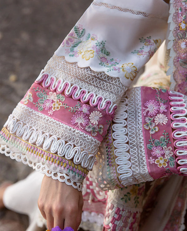 REPUBLIC UNSTITCHED 3PC | ILANA EID LUXURY LAWN |Reveuse (D4-A)