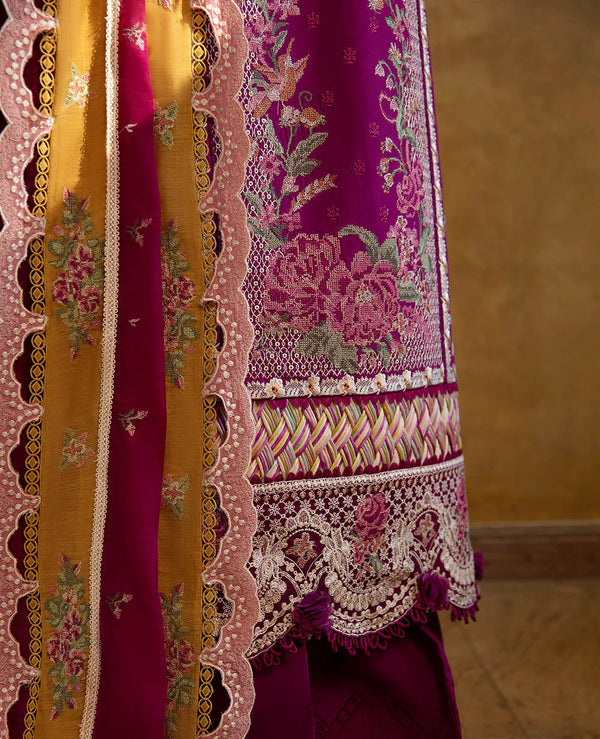 REPUBLIC UNSTITCHED 3PC | ILANA EID LUXURY LAWN |Camille (D6-A)