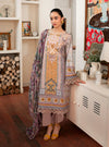 SELENE BY ROHEENAZ FALL UN-STITCHED 3PC | Honey