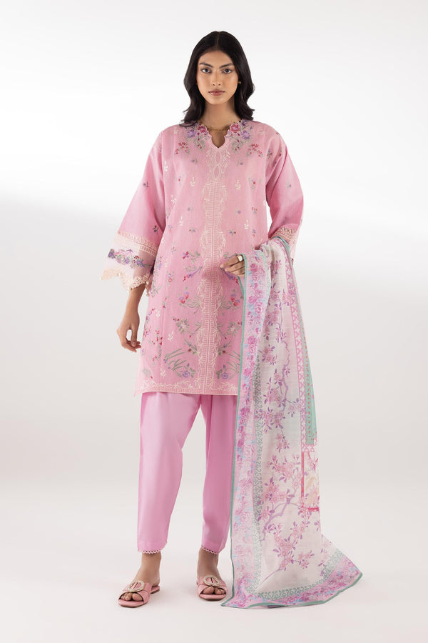 SANA SAFINAZ FESTIVE RTW SC26MUZ111AP3Stitched Embroidered Muzlin Lawn Suit