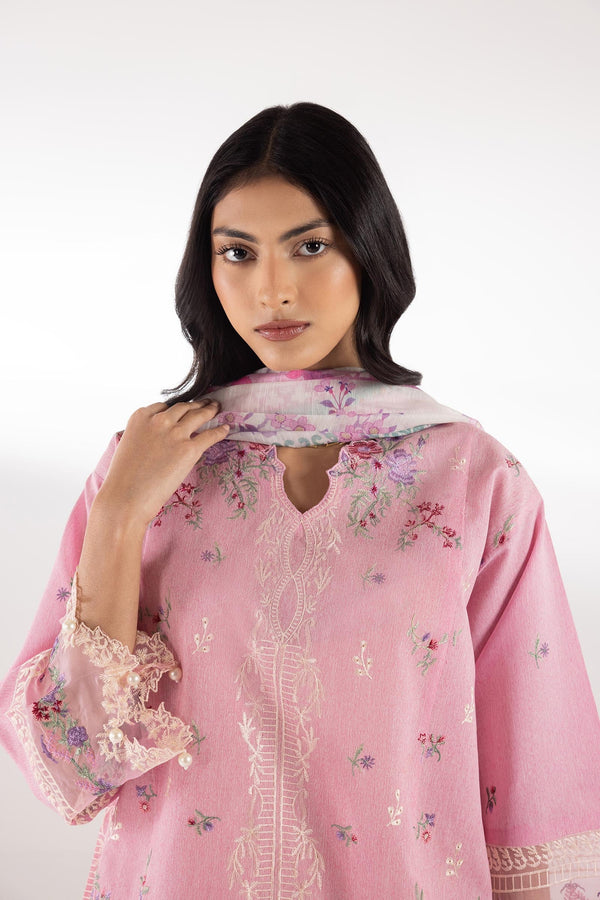 SANA SAFINAZ FESTIVE RTW SC26MUZ111AP3Stitched Embroidered Muzlin Lawn Suit