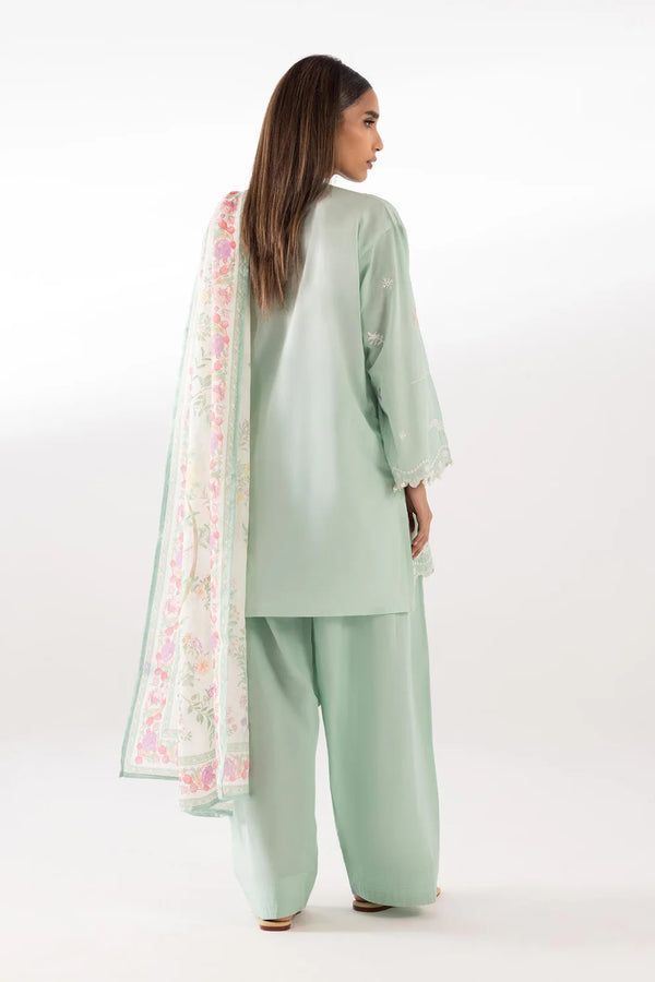 SANA SAFINAZ FESTIVE RTW SC26MUZ210AP3Stitched Embroidered Muzlin Lawn Suit