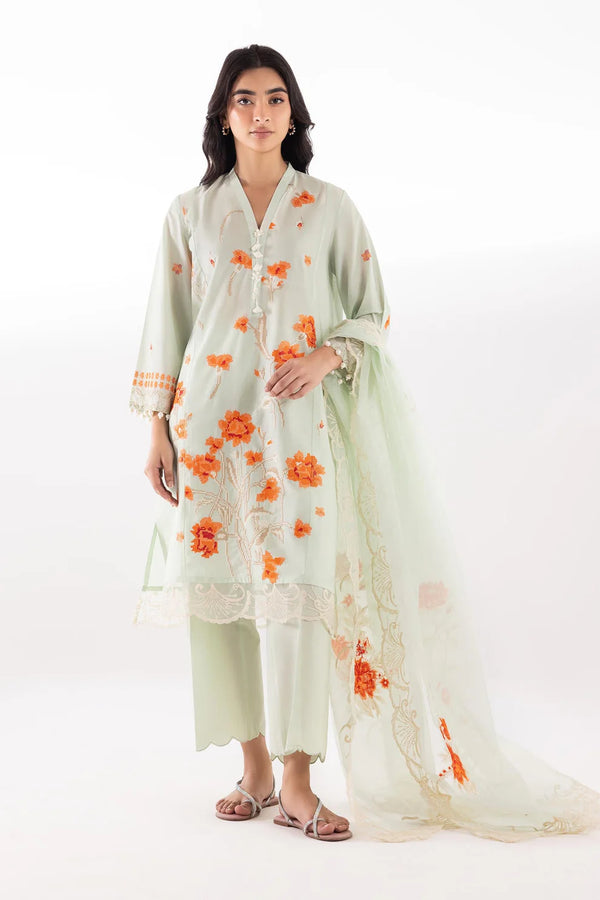 SANA SAFINAZ FESTIVE RTW SC26MUZ110AP3 StitchedMuzlin Lawn Suit