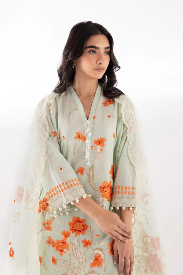 SANA SAFINAZ FESTIVE RTW SC26MUZ110AP3 StitchedMuzlin Lawn Suit