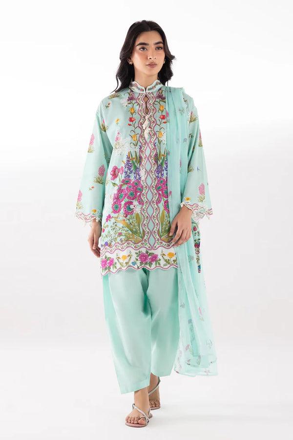 SANA SAFINAZ FESTIVE RTW SC26MUZ201BP3 Stitched Embroidered Muzlin Lawn Suit