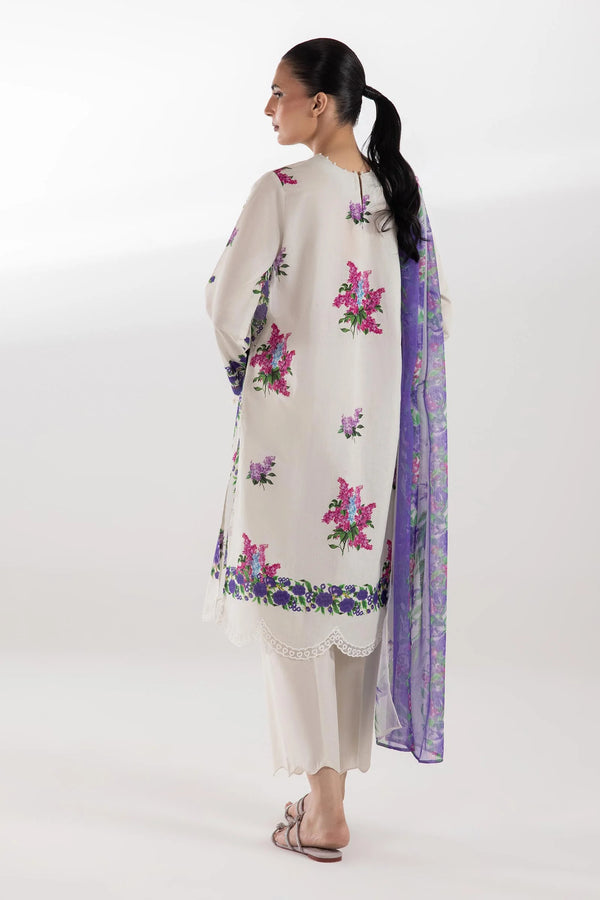 SANA SAFINAZ FESTIVE RTW SC26MUZ205AP3Stitched Embroidered Muzlin Lawn Suit
