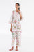 SANA SAFINAZ FESTIVE SS26BSP027P2T Stitched Printed Slub Shirt + Culotte