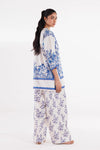 SANA SAFINAZ FESTIVE RTW SS26BSP033P2T Stitched Printed Slub Shirt + Shalwar