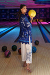 SANA SAFINAZ FESTIVE RTW SS26BSP112P2T Stitched Printed Viscose Shirt + Culotte