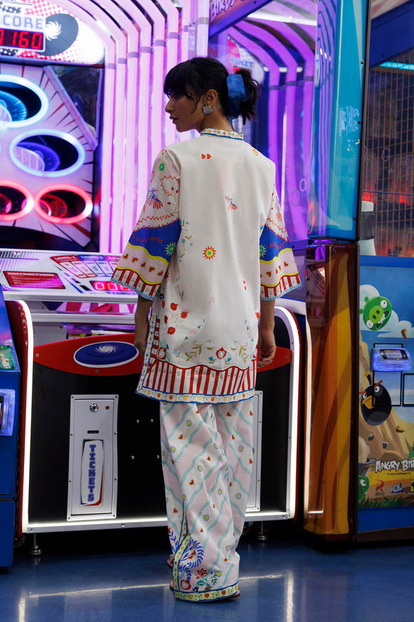 SANA SAFINAZ FESTIVE SS26BSP149P2T Stitched Printed Lawn Shirt + Shalwar