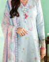 SUMMER REVERIE BY ROHEENAZ UN-STITCHED 3PC | Solenne