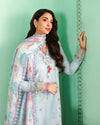 SUMMER REVERIE BY ROHEENAZ UN-STITCHED 3PC | Solenne