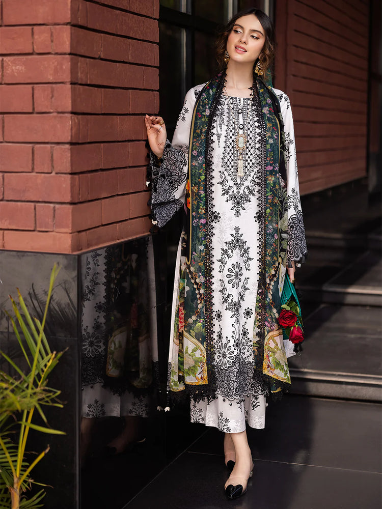 AFTERHOURS BY MAHNUR UN-STITCHED 3PC | Sundaze Soiree