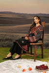 M/BASICS [3 Pc Unstitched Embroidered Arabic Lawn Suit | MB-PFUS25-09A