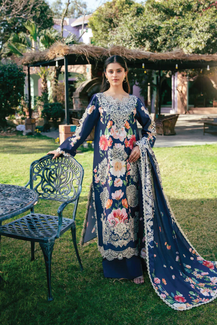 VINTAGE FLORA BY MANARA LUXURY LAWN | VF-04