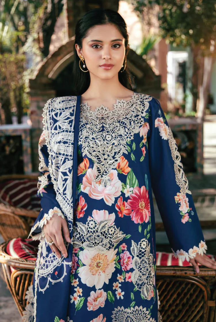 VINTAGE FLORA BY MANARA LUXURY LAWN | VF-04