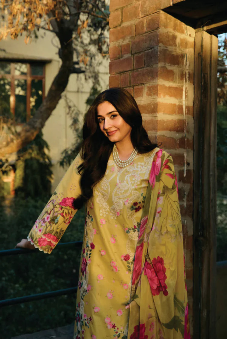 VINTAGE FLORA BY MANARA LUXURY LAWN | VF-06