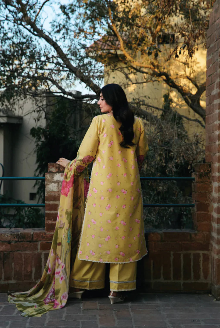VINTAGE FLORA BY MANARA LUXURY LAWN | VF-06