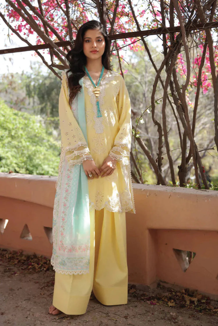 VINTAGE FLORA BY MANARA LUXURY LAWN | VF-12