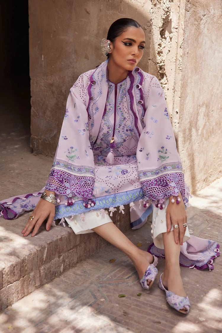 ELAN LUXURY UN-STITCHED 3PC | EL25-12 B