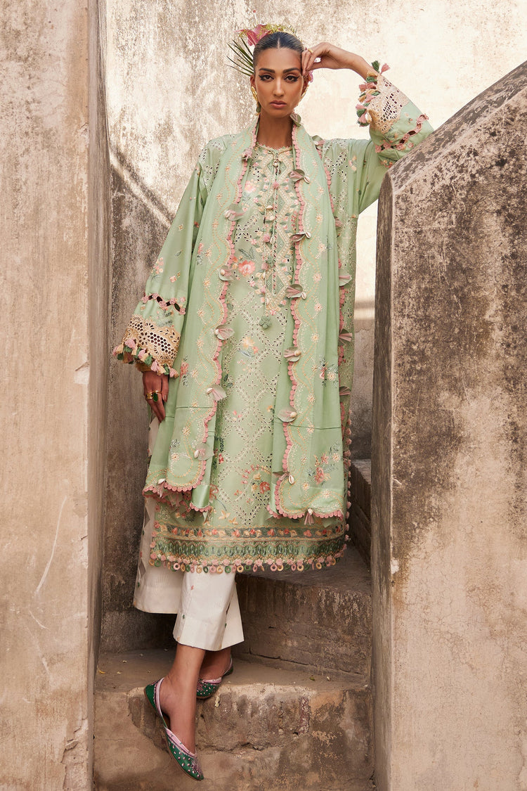 ELAN LUXURY UN-STITCHED 3PC | EL25-12 A