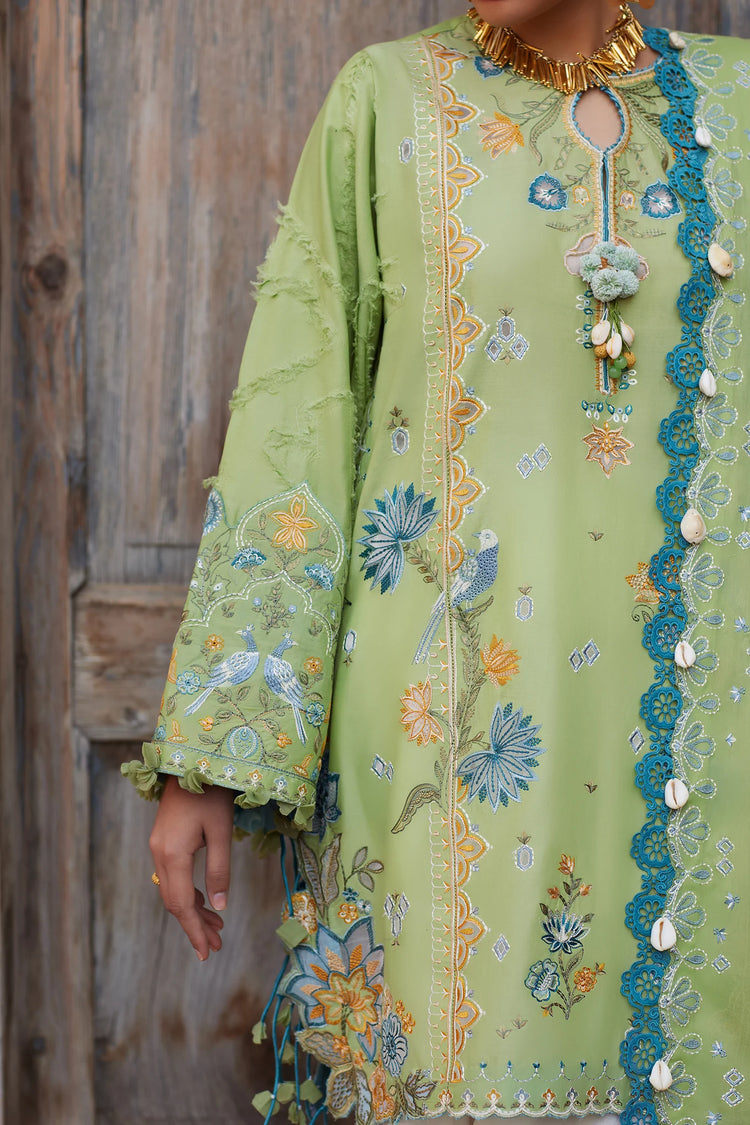 ELAN LUXURY UN-STITCHED 3PC | EL25-11 B