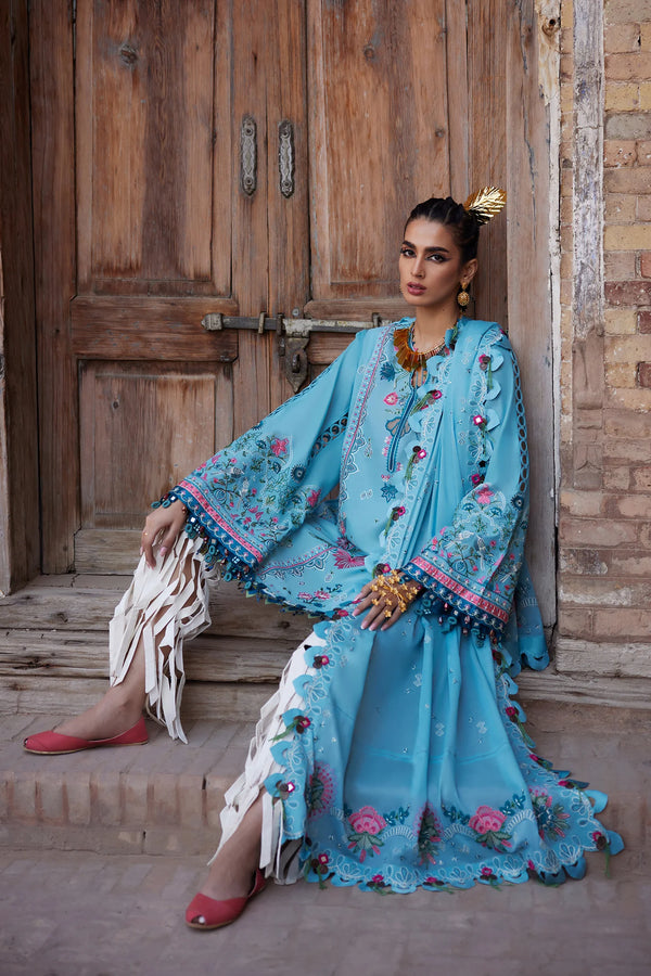 ELAN LUXURY UN-STITCHED 3PC | EL25-11 A