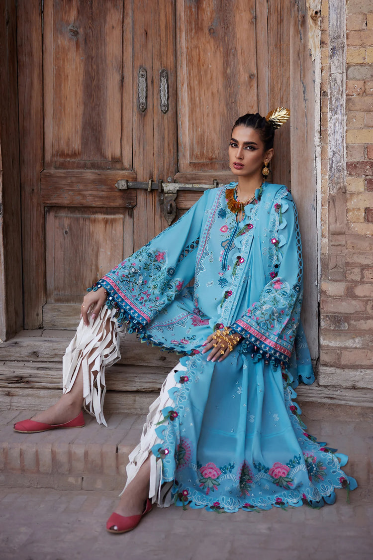 ELAN LUXURY UN-STITCHED 3PC | EL25-11 A