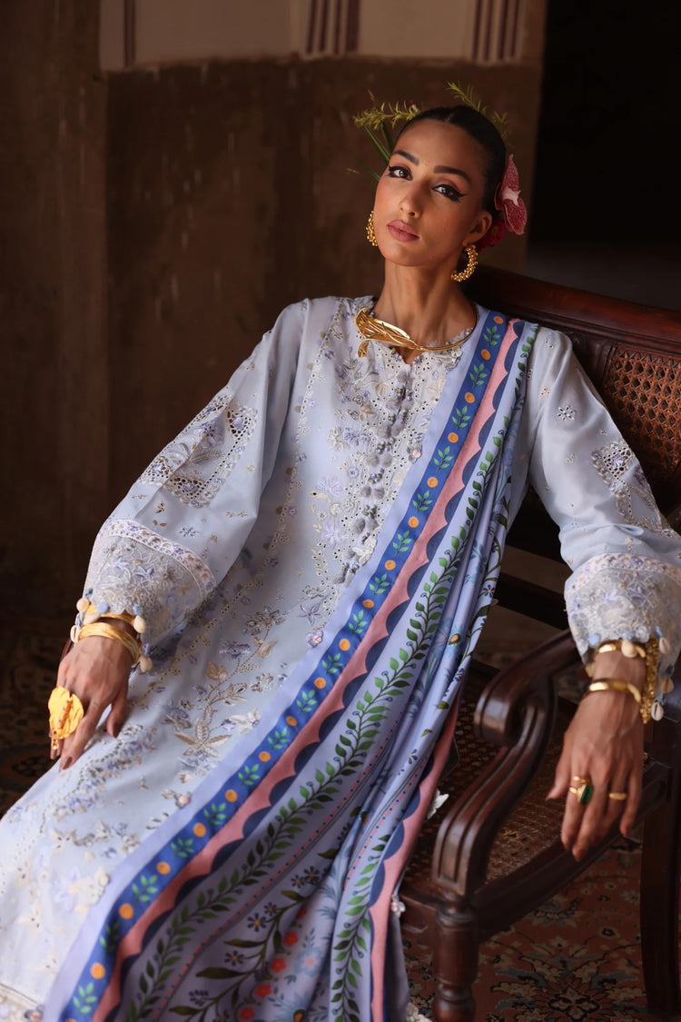 ELAN LUXURY UN-STITCHED 3PC | EL25-01 B