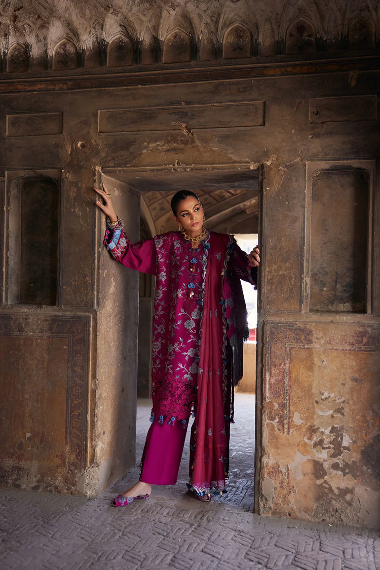 ELAN LUXURY UN-STITCHED 3PC | EL25-10 B