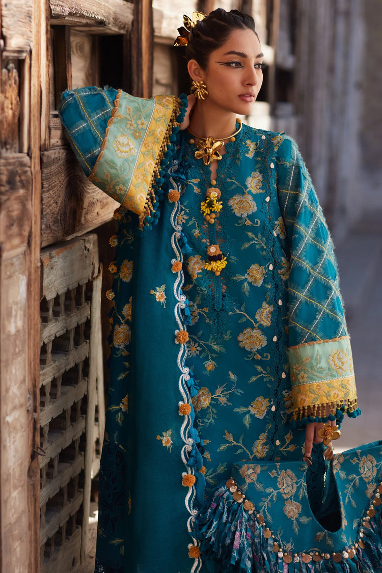 ELAN LUXURY UN-STITCHED 3PC | EL25-10 A