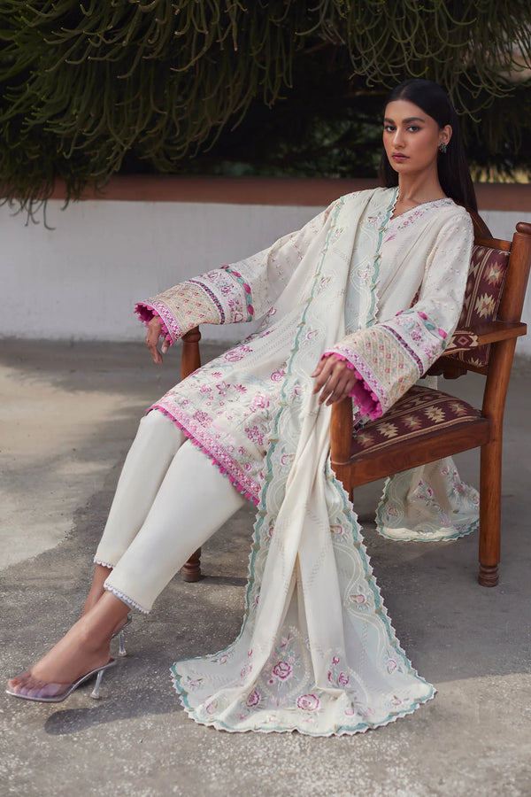 ELAN LUXURY LAWN UN-STICHED 3PC| EL24-10 B