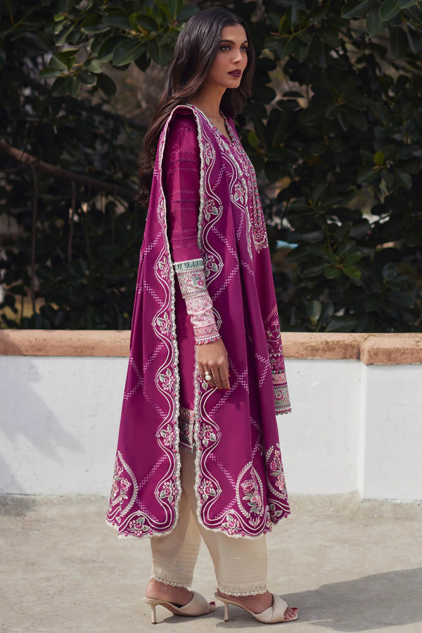 ELAN LUXURY LAWN UN-STICHED 3PC| EL24-10 A