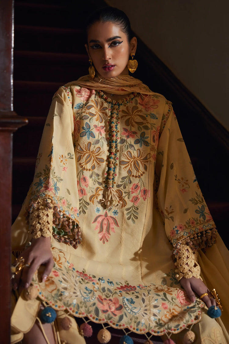 ELAN LUXURY UN-STITCHED 3PC | EL25-07 A