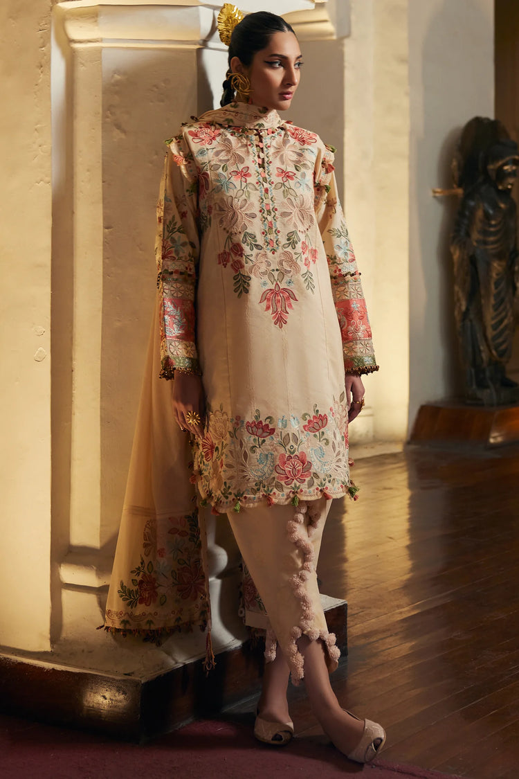 ELAN LUXURY UN-STITCHED 3PC | EL25-07 B
